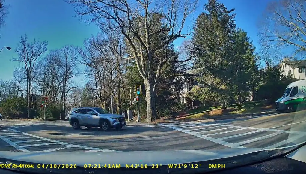 Dashcam owner shares why they never immediately go after getting a green light at South St and Roxbury Parkway.