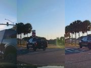 Driver heads the wrong way into Veterans Expressway from Lutz Lake Fern.