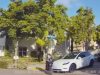 An e-bike rider across from Saburo Muraoka Elementary, although riding where they weren't supposed, was hit by a Tesla driver not paying attention.
