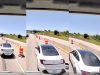 Williamsville, ILL: I-55 Chaos as Semi Driver Nearly Catastrophically Rear-Ends Confused Hyundai Driver Who Almost Came To A Complete Stop Confused Hyundai driver on I-55, thrown off by road repair markings, almost catastrophically rear ended by semi hauling heavy load.