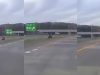 Eau Claire, WI: Motorcyclist Blows Right Past Exit on Highway 53, Tears Through Grassy Gore Zone Before Scrambling Onto Exit 90 Harley rider on the 53 goes off-roading through gore point embankment so he doesn't miss his exit.