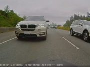 Snohomish, Wash: BMW Driver Loses Patience On The 522, Lays On The Horn At A Motorcyclist In Stop-And-Go Traffic…Only To Save Zero Time Impatient BMW driver on the 522 honks for motorcyclist to move up and, even after overtaking, ends up exactly where they began, still crawling in traffic.