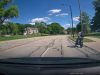 West Lafayette, Ind: Goofball E-Scooter Rider’s No-Look Sidewalk Merge Onto Northwestern Ave Causes Dashcam Owner To Swerve E-scooter rider's no look merge onto Northwestern Ave causes dashcam owner to swerve out the way.