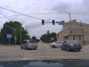 Rockford, ILL: Driver Takes Blind Unprotected Left on Charles & Washington—Narrowly Misses Getting T-Boned by Car With Right of Way Careless driver making unprotected left turn at Charles and Washington nearly gets t-boned.