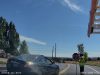 Altima driver too good too wait tries to by pass stopped traffic on Crimson Sky Dr. Stopped by a dedicated flagger.