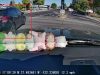 Goofball on Industrial Winslow & Whipple doesn't realize they're in dual turn lanes. Almost causes an accident with dashcam owner acting as such.
