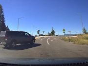 Stop Sign runner at Steamboat Blvd and Rockies Way thinks they're optional.