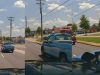 illegal u-turn across multiple lanes followed by wild, no look lane change on Asheville Hwy ends in disaster