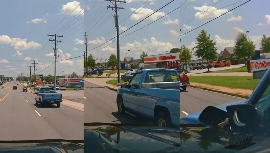 Inman, SC no look lane change illegal u-turn across multiple lanes followed by wild, no look lane change on Asheville Hwy ends in disaster