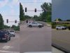 Lawrence, Kan: Goofball Driver At 2nd & Locust Runs Red Light Right In Front Of Cop, Immediatly Pulled Over A pair of speeders run red light at 2nd and Locust in front of cop, immediately pulled over.