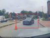 Media, PA: Goofball Mercedes Driver On Baltimore Ave Disregards Construction Flagger, Heads Head-On Into Oncoming Traffic Driver in Mercedes confronting construction on Baltimore Ave ignores flagger, brutes forces way through against traffic.