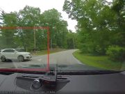 Failure to yield by goofball driver on Wash Pond Rd. nearly results in one mean t-bone collision.