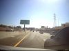 Riverside, CA: Goofball Tesla Driver On The 215 Tries To Cross Entire Freeway Without Looking, Almost Sideswipes Dashcam Owner Bonehead Tesla driver tries to make his way across the entire freeway into the fast lane, without looking.