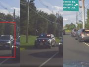 West Windsor Township, NJ: Doofus on Route 1 Busted Almost Immediately by Convenient Cop For Riding The Shoulder Goofball on Route 1 thinks they can get away with driving on the shoulder, immediately pulled over by Convenient Cop.