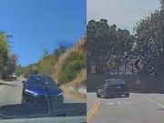 Los Angeles, CA: Road-Raging Audi Driver on Mulholland Dr Tailgates Dashcam Owner, Runs Outpost Dr Stop Sign Audi driver resorts to road rage after dashcam owner yields his right of way to oncoming traffic.