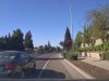 Goofball student driver swings wide onto Foothills without yielding, at all. Nearly causes accident.