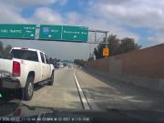 Doofus does no look, no mirror check lane change to get past slower traffic, nearly rear-ended hard.