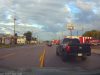 Driver on Arsenal forces lane change despite dashcam owner being right next to them.